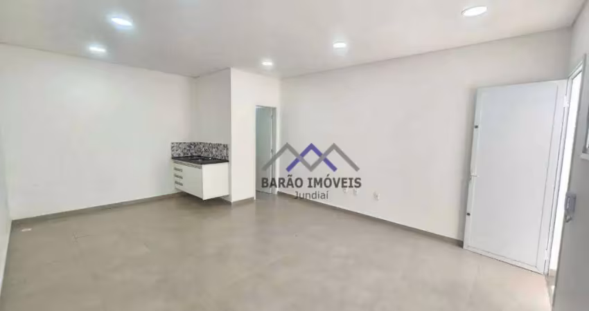 Sala para alugar, 25 m² por r$ 1.400,00/mês - jardim são bento - jundiaí/sp
