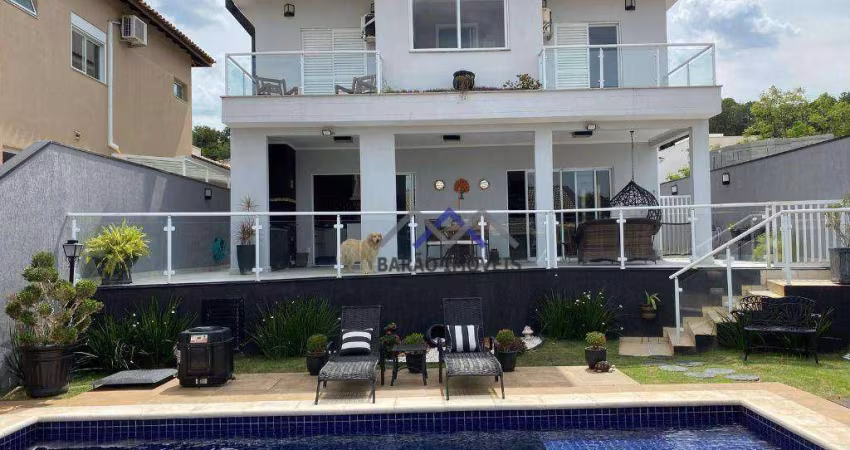 Casa à venda c/ 4 suítes em condomínio Bosque dos Jatobás em Jundiaí/SP.