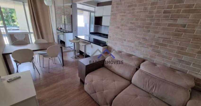 Apartamento Mobiliado com 1 Quarto e 1 banheiro para Alugar, 48 m² - Jundiaí/SP.