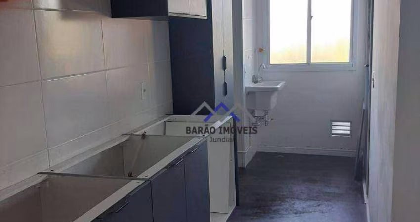 Apartamento com 2 dormitórios para alugar, 67 m² por R$ 3.606,00/mês - Medeiros - Jundiaí/SP