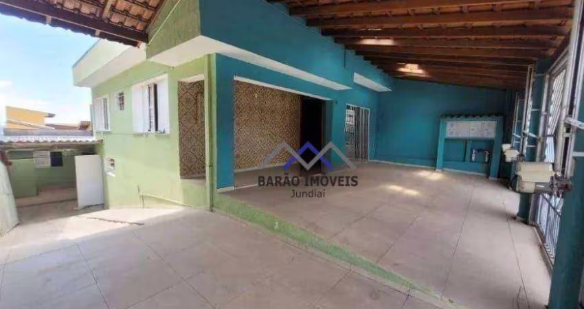Casa com 2 dormitórios + edícula à venda por R$ 600.000 - Retiro - Jundiaí/SP