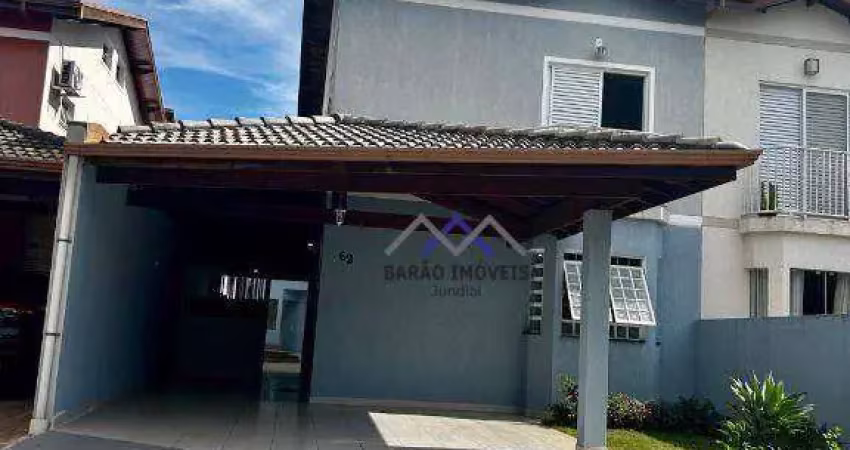 Casa com 3 dormitórios em condomínio fechado em jundiaí