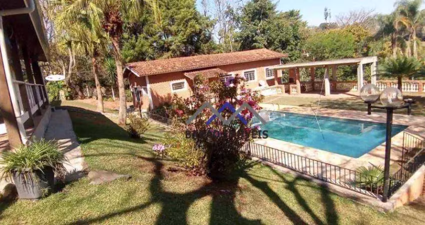 Chácara com 5 dormitórios à venda, 5000 m² por r$ 1.060.000,00 - condomínio itaembu - itatiba/sp