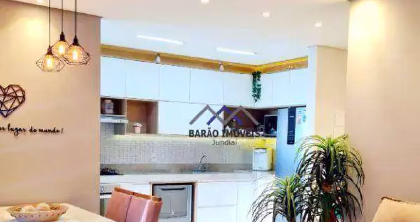 Apartamento à venda no condomínio myriad em jundiaí/sp