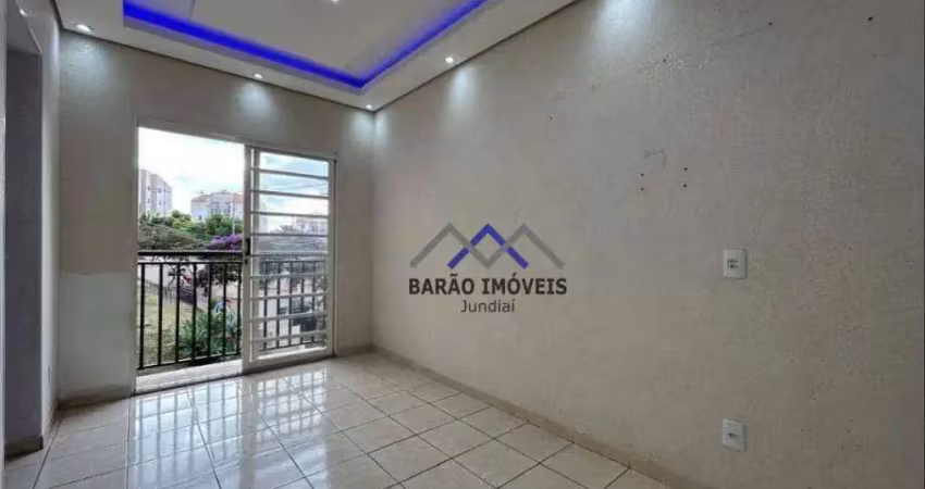 Apartamento com 2 dormitórios à venda, 48 m² por r$ 270.000,00 - vila nambi - jundiaí/sp