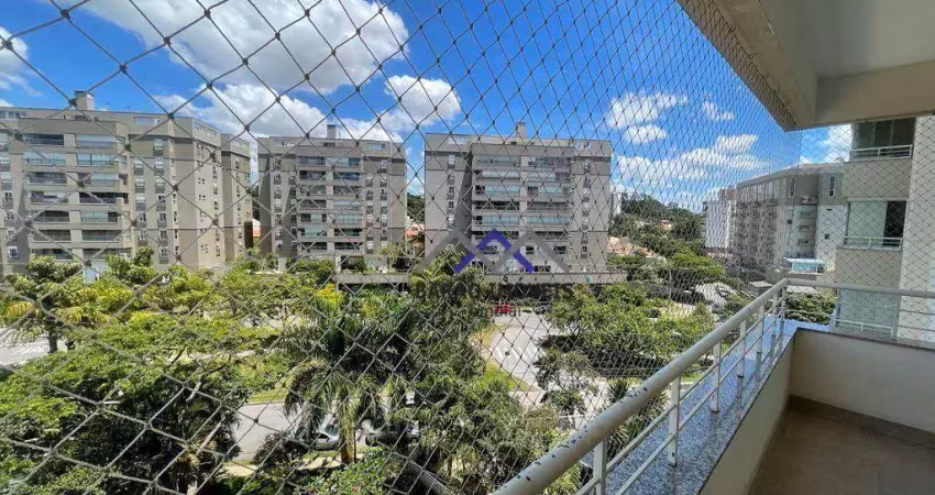 Apartamento com 3 dormitórios para alugar, 113 m² por r$ 7.310,00/mês - jardim das samambaias - jundiaí/sp