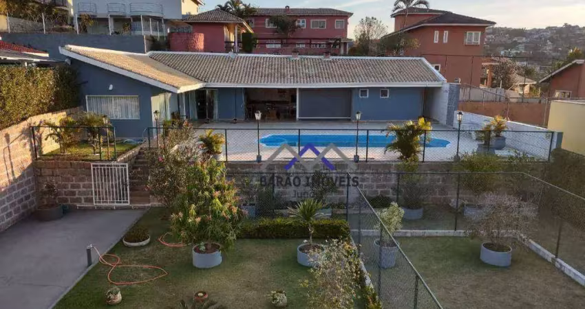 Chácara com 4 dormitórios à venda, 1050 m² por r$ 1.600.000,00 - ribeirão ii - itupeva/sp