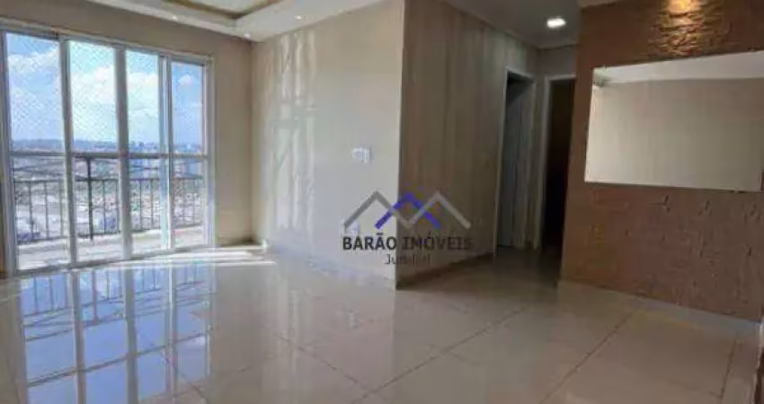 Apartamento de 54m² para locação no residencial imperator no bairro retiro em jundiaí/sp.