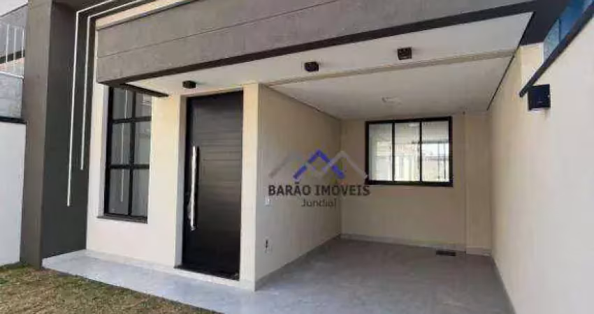 Casa térrea com 3 dormitórios à venda, 115 m² por r$ 795.000 - jardim marambaia ii - jundiaí/sp