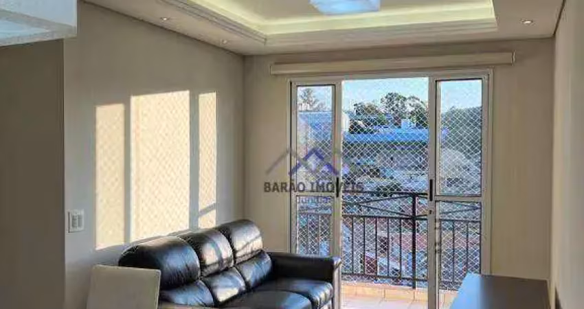 Apartamento com 2 dormitórios para alugar, 54 m² por r$ 2.888,09/mês - retiro - jundiaí/sp