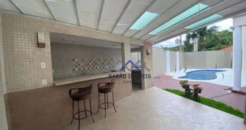 Casa com 4 dormitórios para alugar, 490 m² por r$ 21.200,00/mês - jardim das samambaias - jundiaí/sp