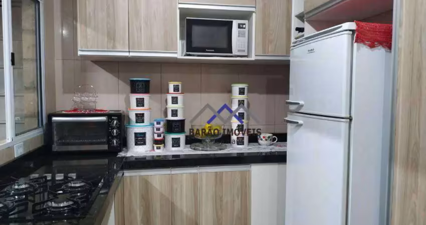 Casa com 2 dormitórios à venda, 77 m² por r$ 277.000,00 - parque santana (botujuru) - campo limpo paulista/sp