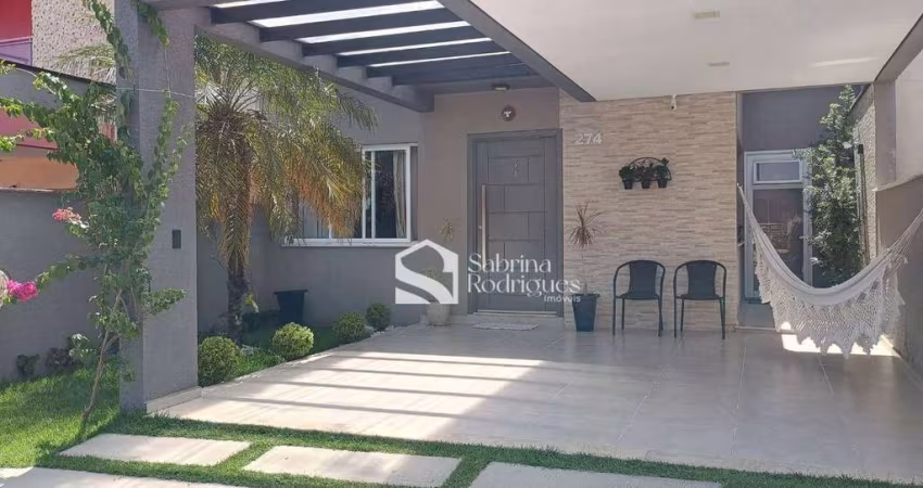 Casa com 3 dormitórios à venda, 105 m² por R$ 890.000,00 - Jardim Montreal Residence - Indaiatuba/SP
