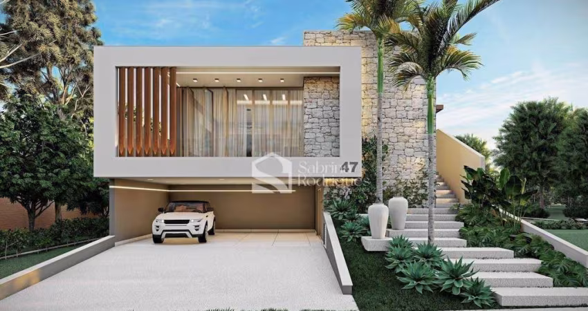Sobrado com 4 dormitórios à venda, 332 m² por R$ 3.700.000 - Residencial Helvétia Park - Indaiatuba/SP