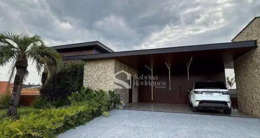 Casa com 4 dormitórios à venda, 690 m² por r$ 6.800.000 - reserva petrus - indaiatuba/sp