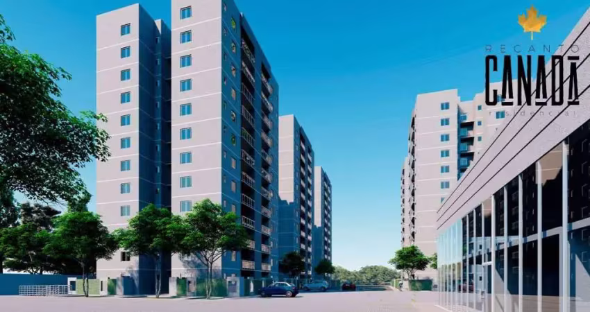 APARTAMENTO DOIS QUARTOS RESIDENCIAL RECANTO CANADÁ