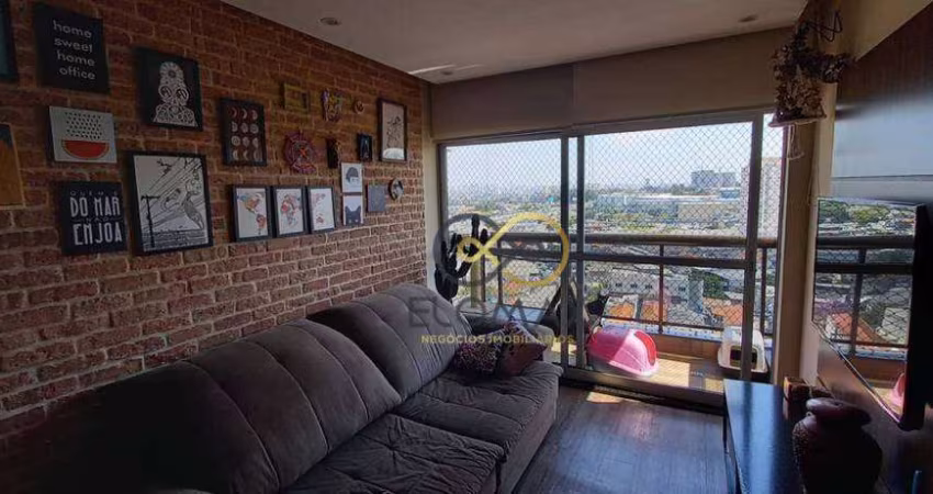 Apartamento em Guarulhos com 3 quartos à venda, 88 m² por R$ 525.000 - Vila Augusta