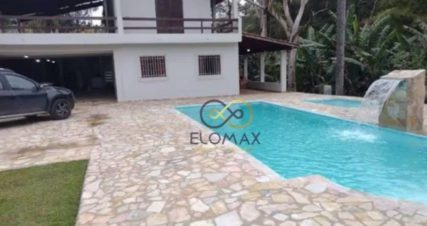 Chácara com 6 dormitórios à venda, 2400 m² por r$ 1.100.000,00 - perová - arujá/sp