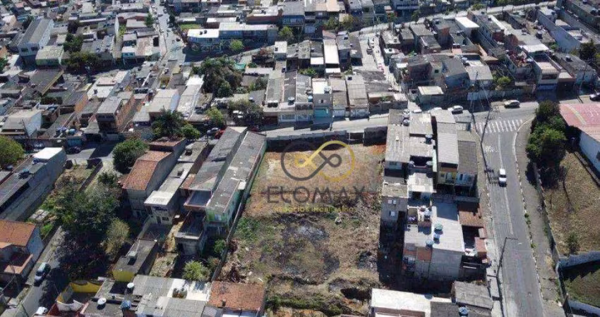 Terreno à venda, 1200 m² por R$ 900.000,00 - Cidade Soberana - Guarulhos/SP