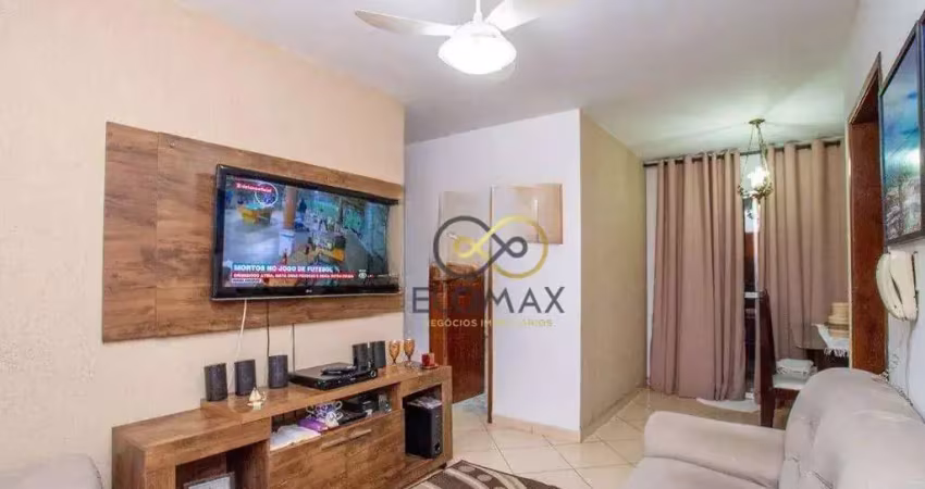 Apartamento com 2 dormitórios à venda, 62 m² por r$ 285.000,00 - jardim flor da montanha - guarulhos/sp