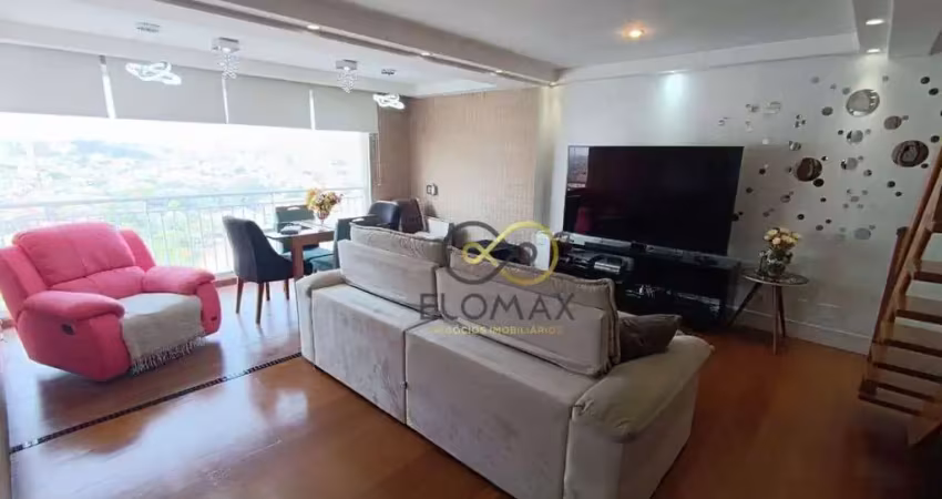 Cobertura com 3 dormitórios à venda, 226 m² por r$ 2.050.000,00 - vila rosália - guarulhos/sp