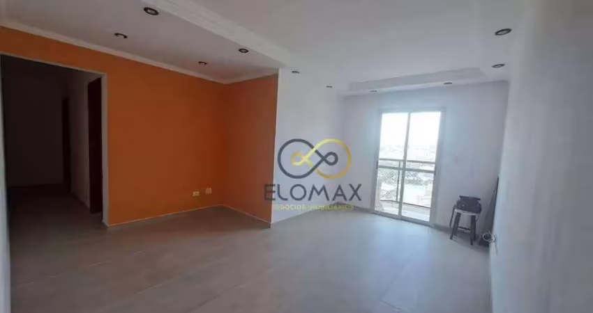 Apartamento com 3 dormitórios para alugar, 76 m² por r$ 3.243,00/mês - jardim vila galvão - guarulhos/sp