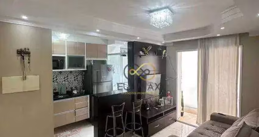 Vende - lindo e moderno apartamento - 48m² - condominio residencial aquarela 2 - vila siqueira (zona norte), são paulo, sp