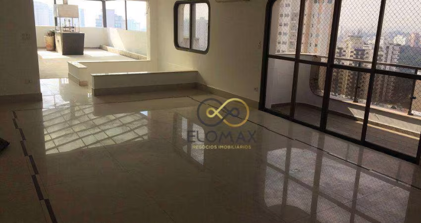 Vende - Linda e Espaçoso Cobertura Duplex - 624m² - Condomínio Edifício Mansão Anália Franco - SP.