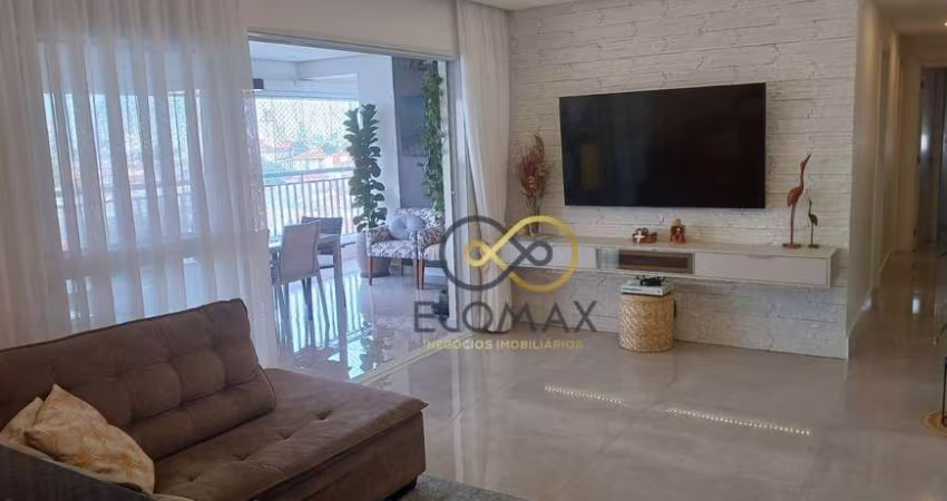 Apartamento na Mooca com 3 quartos e 2 vagas - varanda gourmet