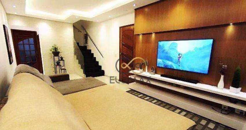 Casa com 4 dormitórios, 2 suites, 4 vagas à venda, 133 m² por R$ 808.000 - Vila Rosália - Guarulhos/SP