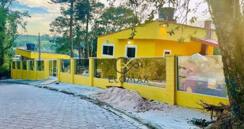 Chácara com 3 dormitórios à venda, 2000 m² por r$ 1.450.000,00 - água azul - guarulhos/sp