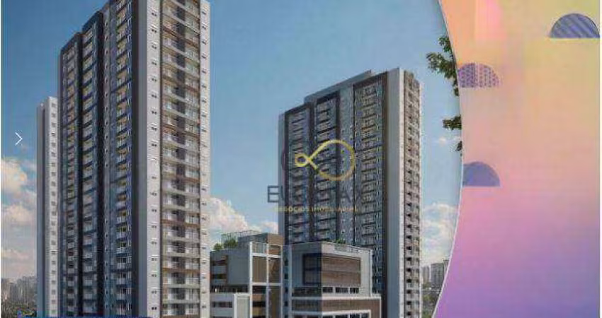 Apartamento com 2 dormitórios à venda, 56 m² por R$ 439.000,00 - Vila Augusta - Guarulhos/SP