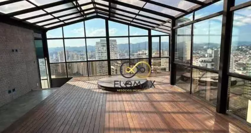 Vende - cobertura duplex - 4 quartos, 3 suítes, 6 banheiros, 4 vagas - santana - sp.
