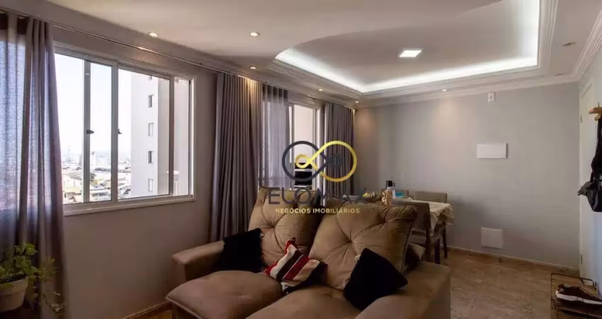 Apartamento com 3 quartos à venda, 67 m² por r$ 495.000 - vila das bandeiras - guarulhos/sp