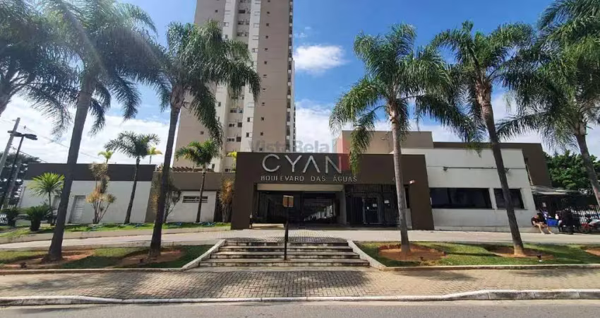 Excelente apto para locação com 2 dorm sendo 1 suite no cyan boulevard das águas - previsão de desocupação: 19/09/25