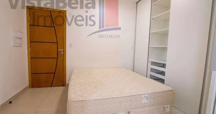 Apartamento para locação: 01 dormitório com planejados, ar condicionado e 01 vaga de garagem. próximo ao hmut. desocupação prevista para:13/11/25
