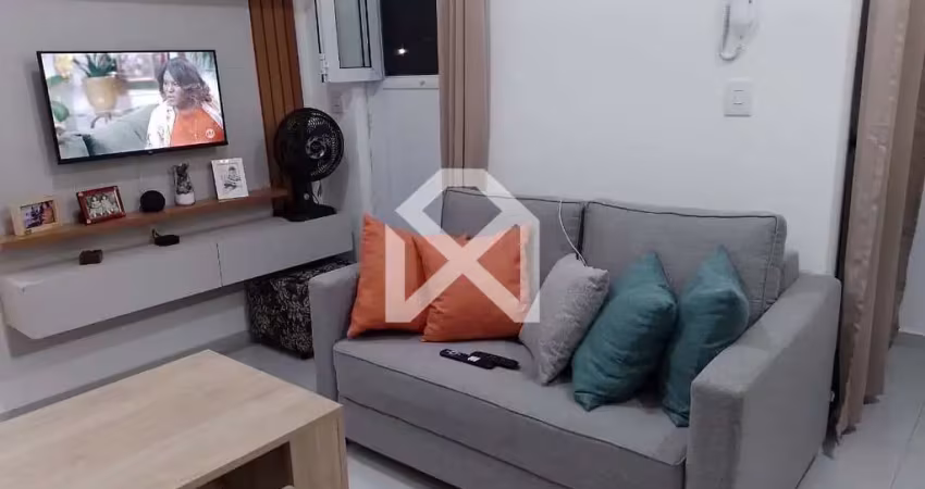 Apartamento à venda com 35m, 1 dormitório, área externa com quintal, sem vaga, vila canero, são pau