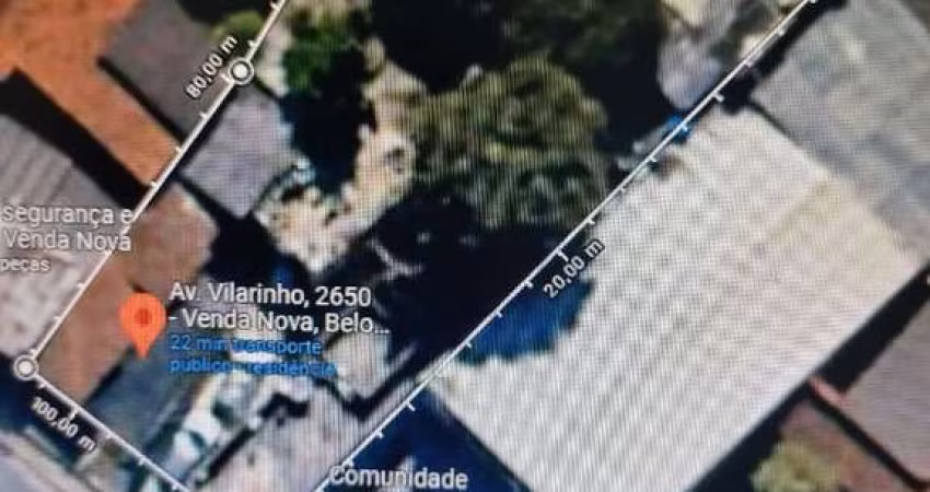 LOTE NA AV. VILARINHO PRÓXIMO DO CARTÓRIO