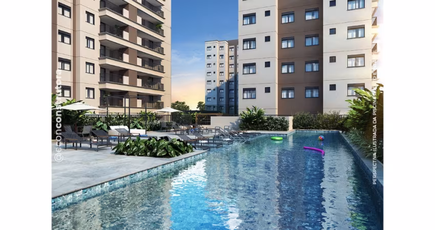 Apartamento com 2 e 3 Dormitórios com Suite e Vaga na Lapa