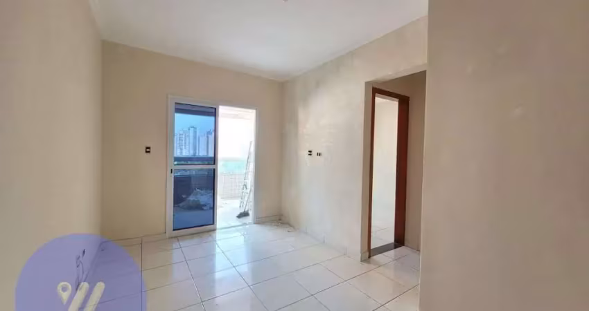 Apartamento para alugar na aviação, praia grande, 1 suíte, 60m²