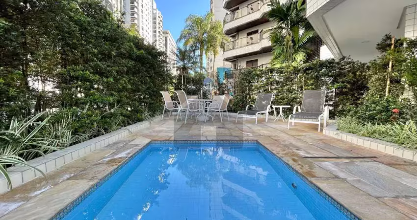 Apartamento à venda na pitangueiras no guarujá | piscina e sacada gourmet