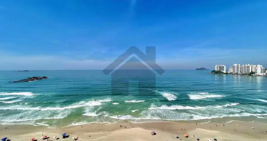 Apartamento à venda na pitangueiras no guarujá | frente mar