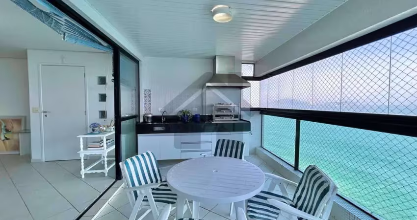 Apartamento vista mar à venda na pitangueiras no guarujá | qvista inteligência imobiliária guarujá