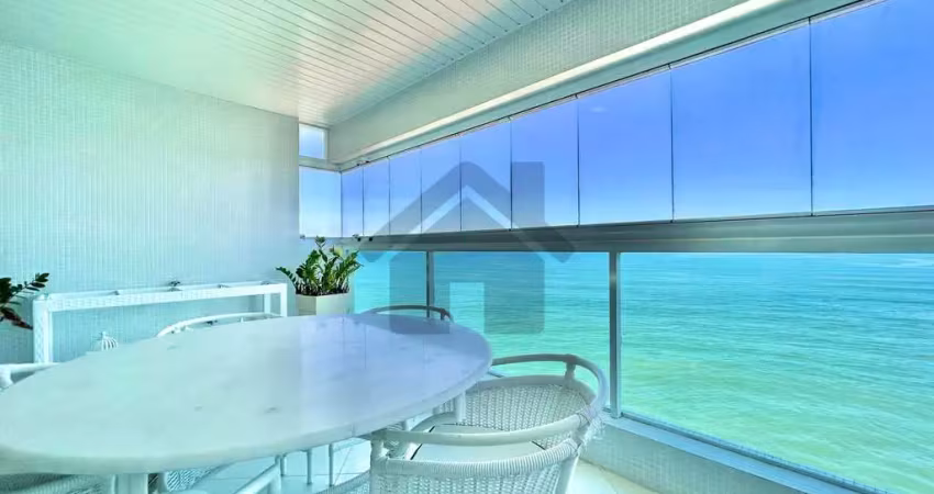 Apartamento vista mar à venda na pitangueiras no guarujá | qvista inteligência imobiliária guarujá