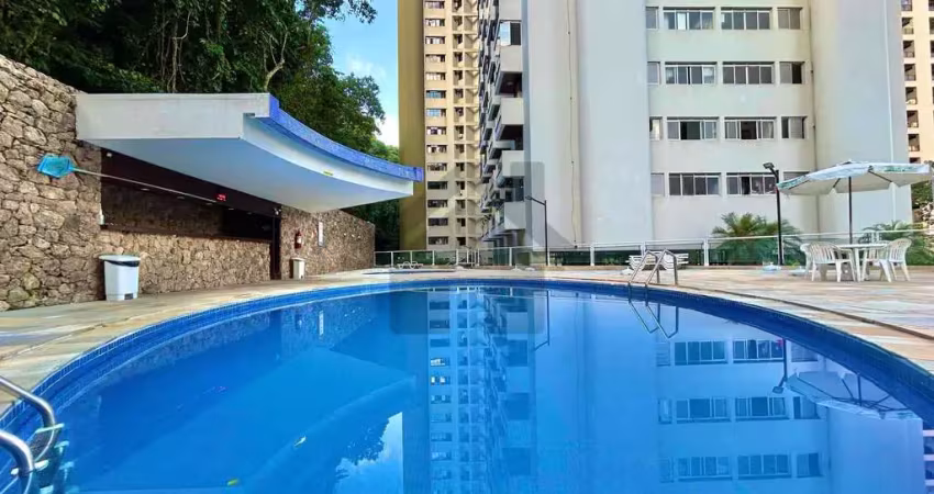 Apartamento à venda na pitangueiras no guarujá | piscina e churrasqueira