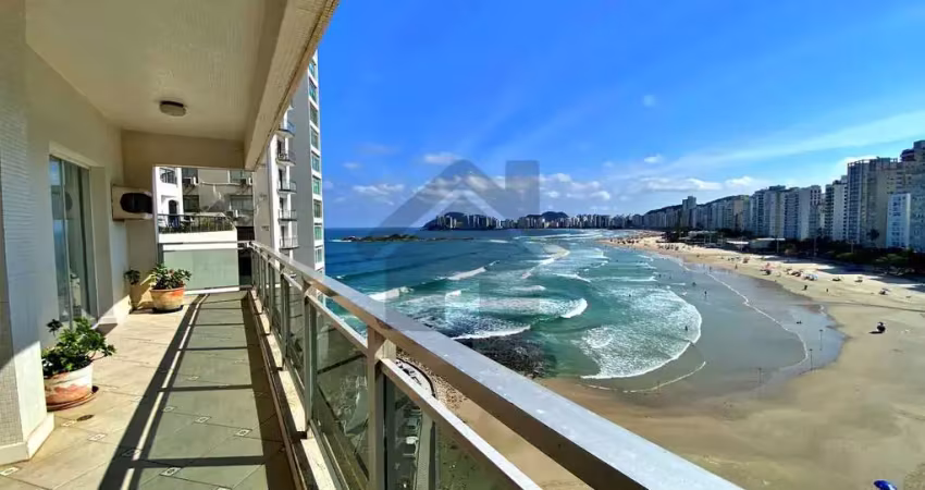 Apartamento frente mar à venda na pitangueiras no guarujá | vista mar