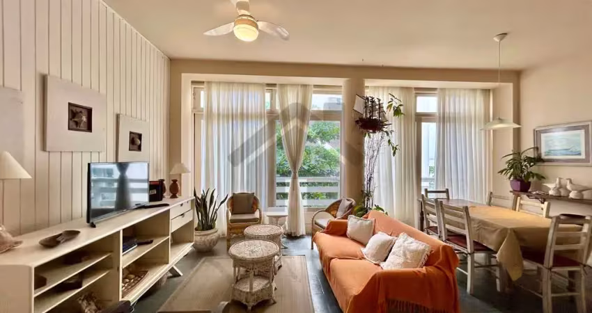 Apartamento na pitangueiras no guarujá | quadra do mar