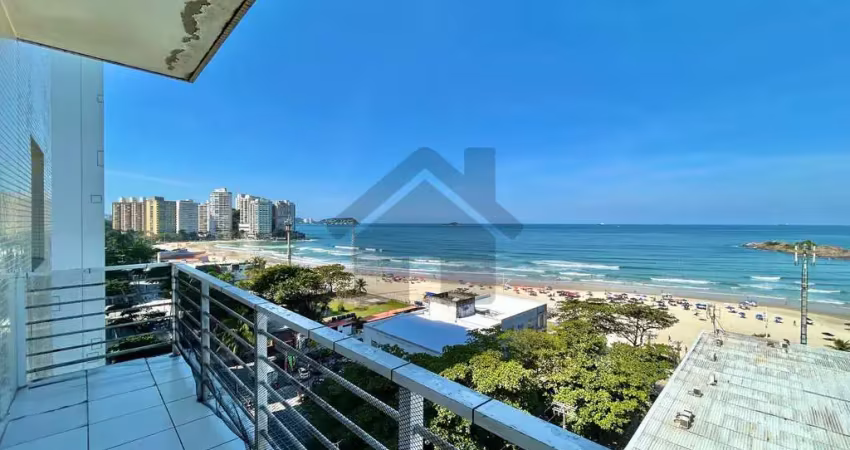 Apartamento vista mar à venda na pitangueiras no guarujá | frente mar