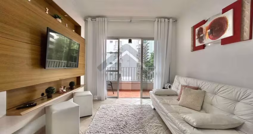 Apartamento à venda na pitangueiras no guarujá | sacada e churrasqueira