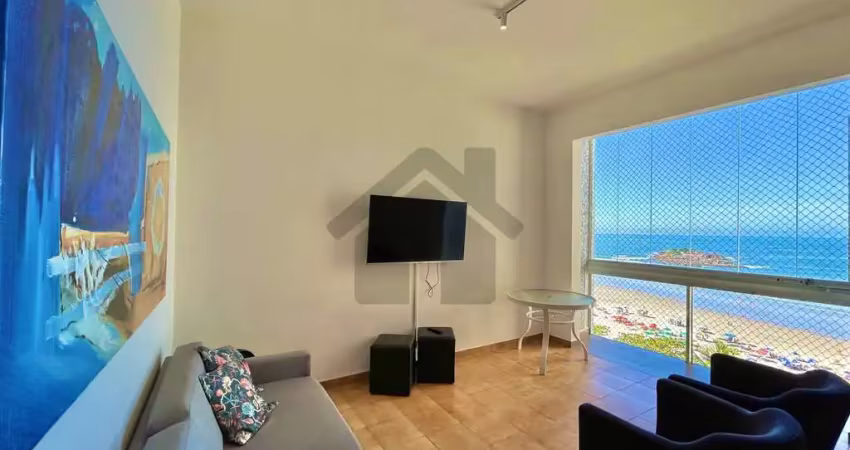 Apartamento frente mar à venda na pitangueiras no guarujá | oportunidade